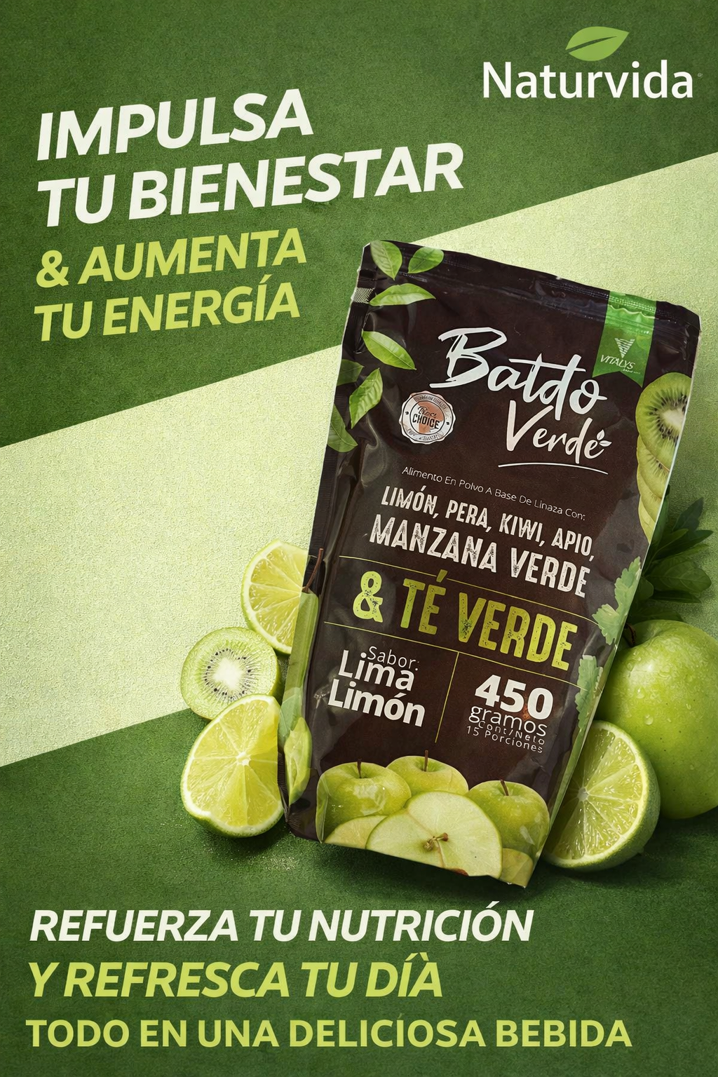 🥬✨ BATIDO VERDE NATURAL ✨🥬
