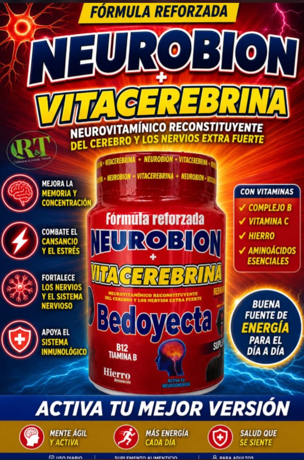 💉✨ NEUROBION + BEYODECTA 5 COMPONENTES ✨💉