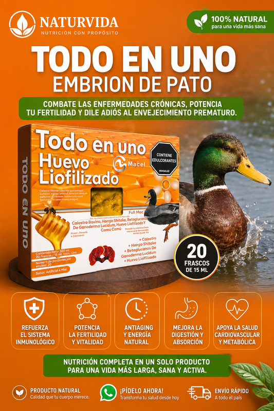 🥚✨ EMBRIÓN DE PATO TODO EN 1 ✨🥚