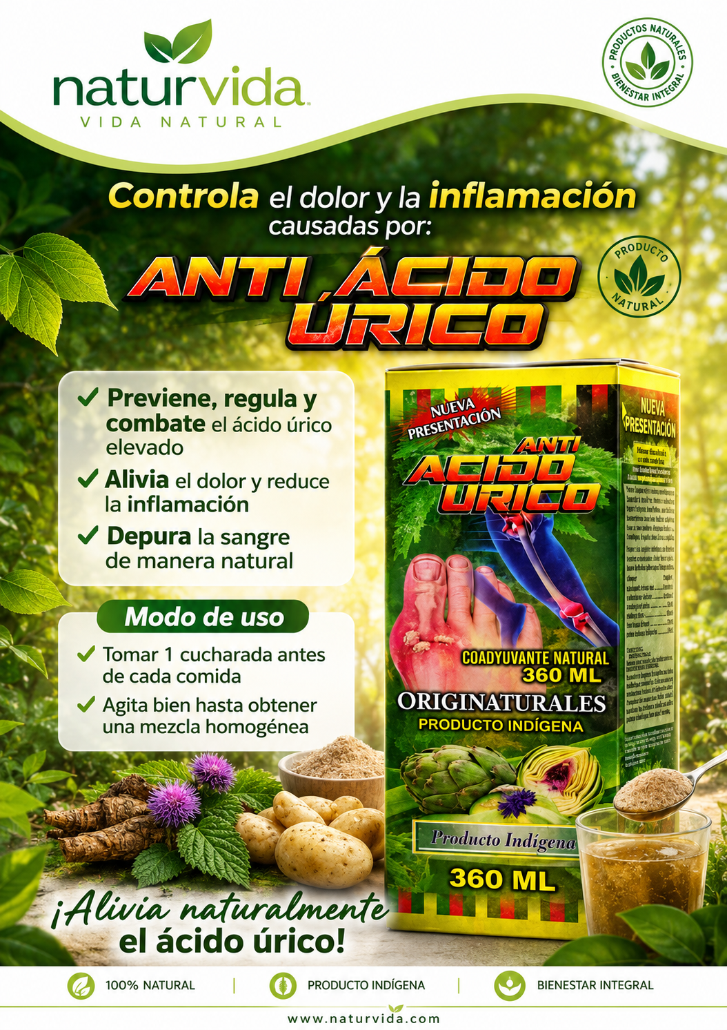 💚 ANTI ÁCIDO ÚRICO