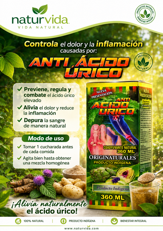 💚 ANTI ÁCIDO ÚRICO