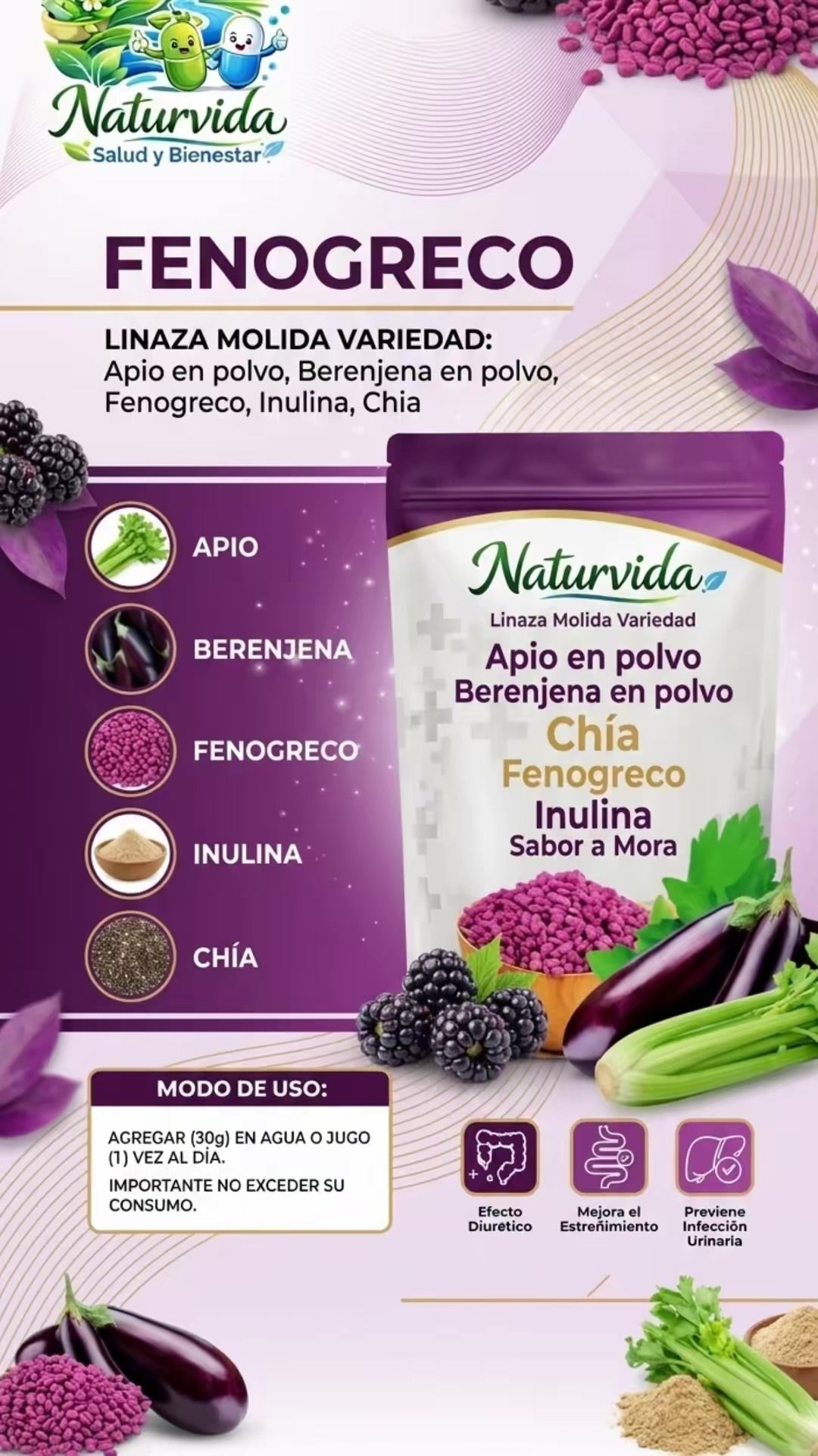 🌿✨ ¡BAJA DE PESO Y DESINFLÁMATE NATURALMENTE! ✨Con nuestras fibras🌿